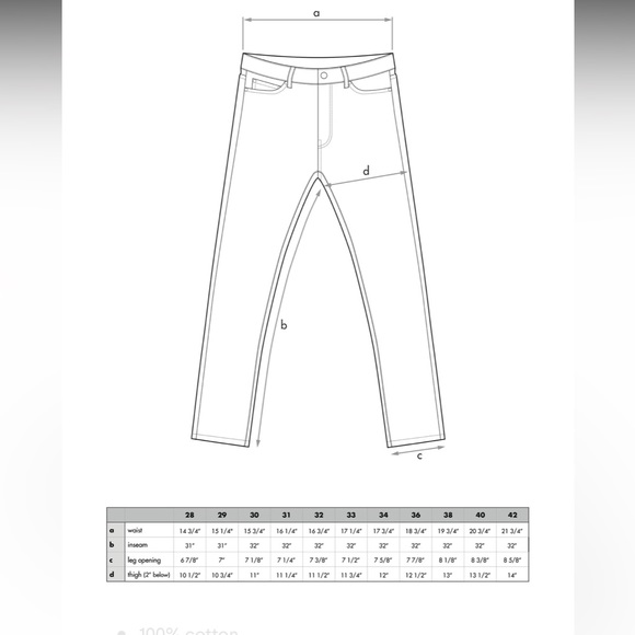 NWT Men’s mnml D271 Star Straight Denim Size 32 - Picture 13 of 14